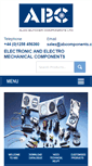 Mobile Screenshot of abcomponents.co.uk