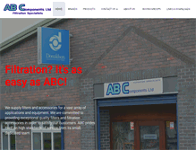 Tablet Screenshot of abcomponents.org